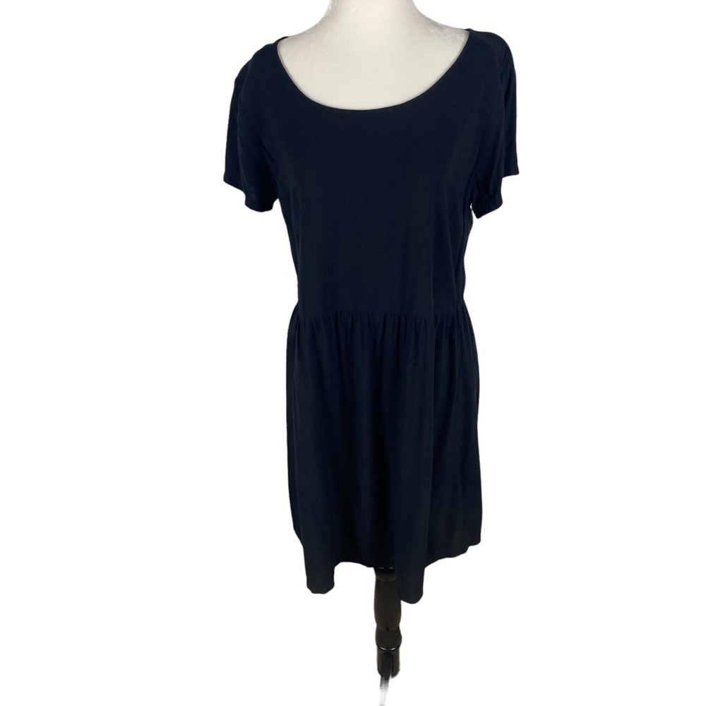 Jacqueline de Young Short Sleeve Little Black Dress Size 38